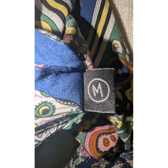 Buddha Pants Womens Halter Jumpsuit Sz M SAVANNAH HAREM JUMPER Pink Elephant - Picture 8 of 9